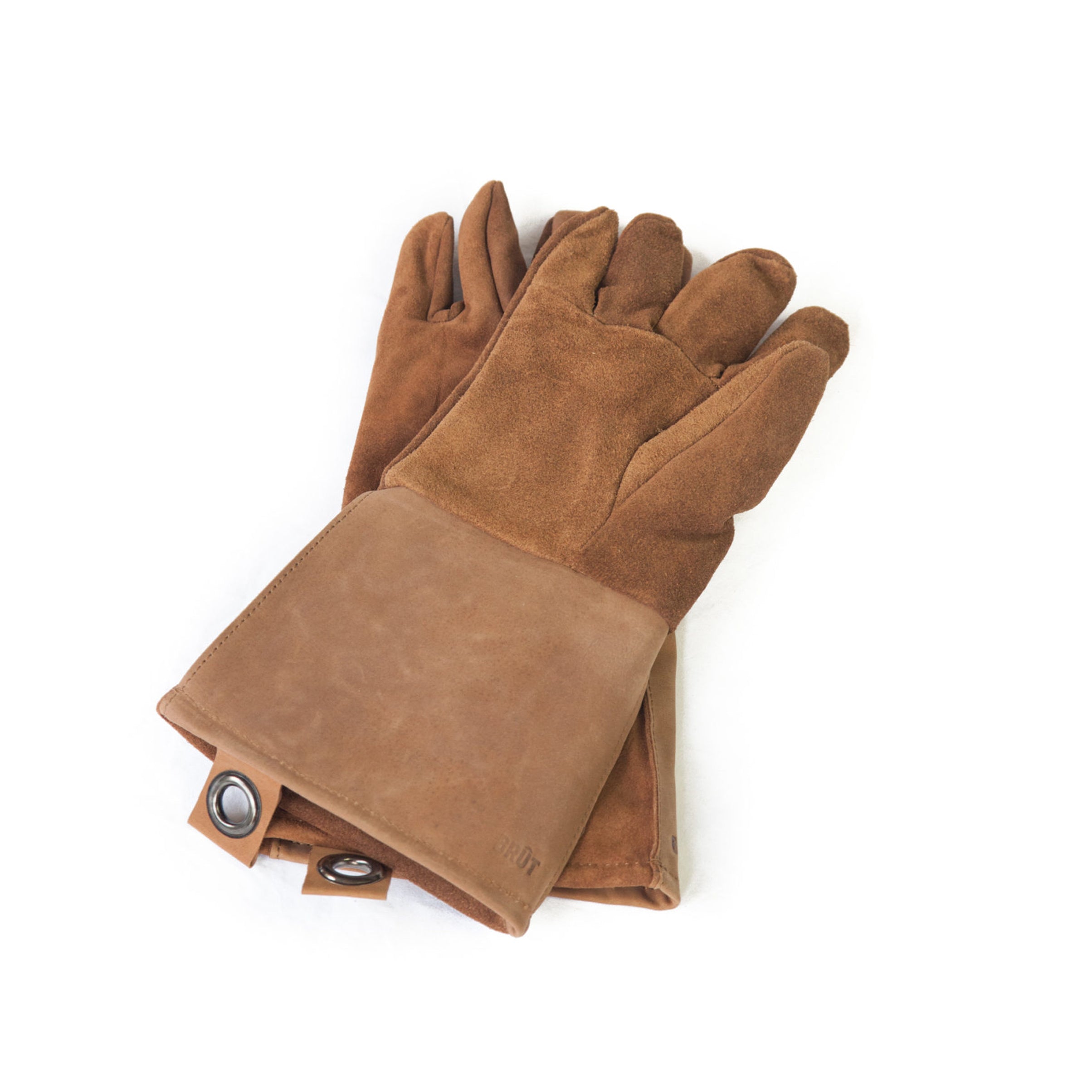 Brut Leather Cooking BBQ gloves