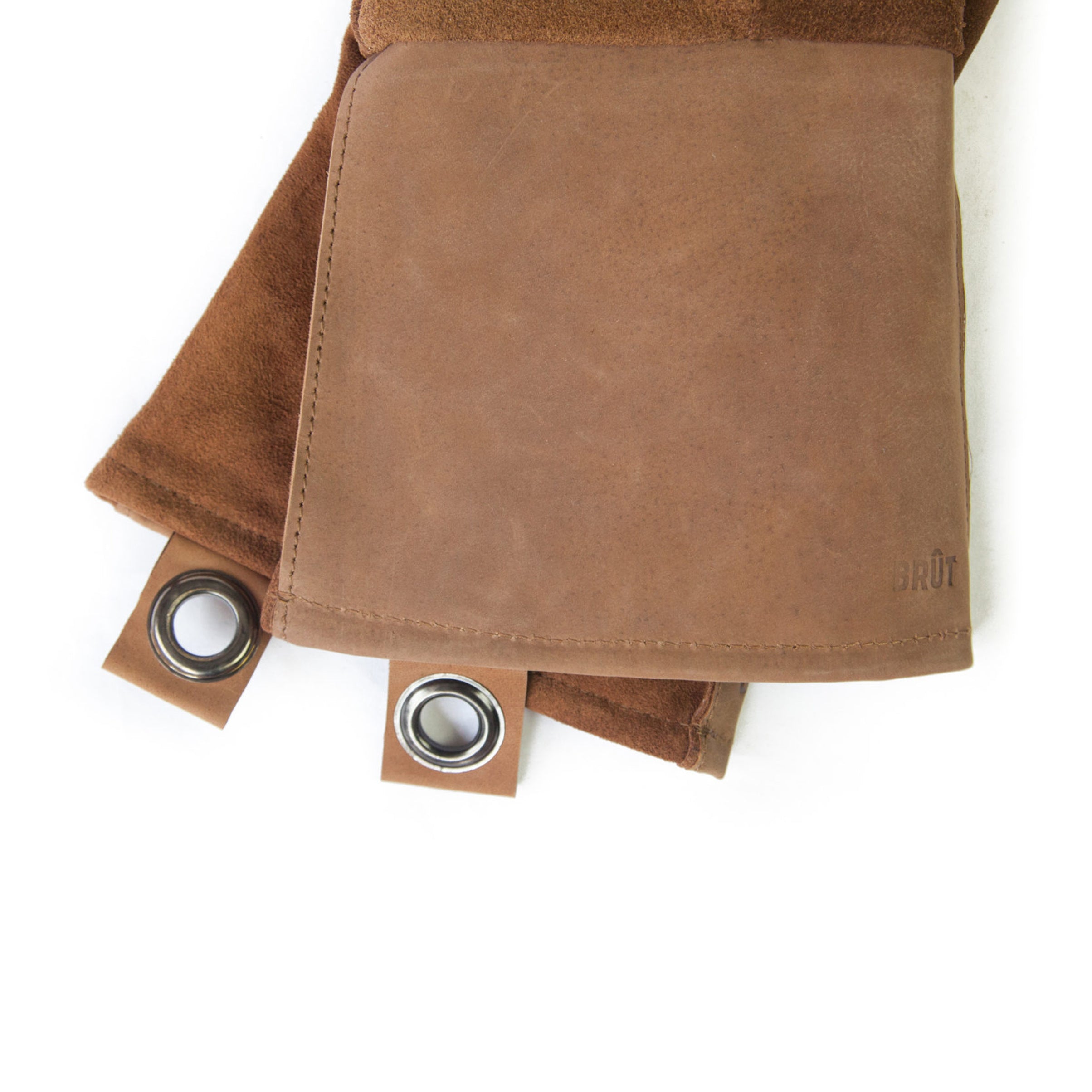 Brut Leather Cooking BBQ gloves