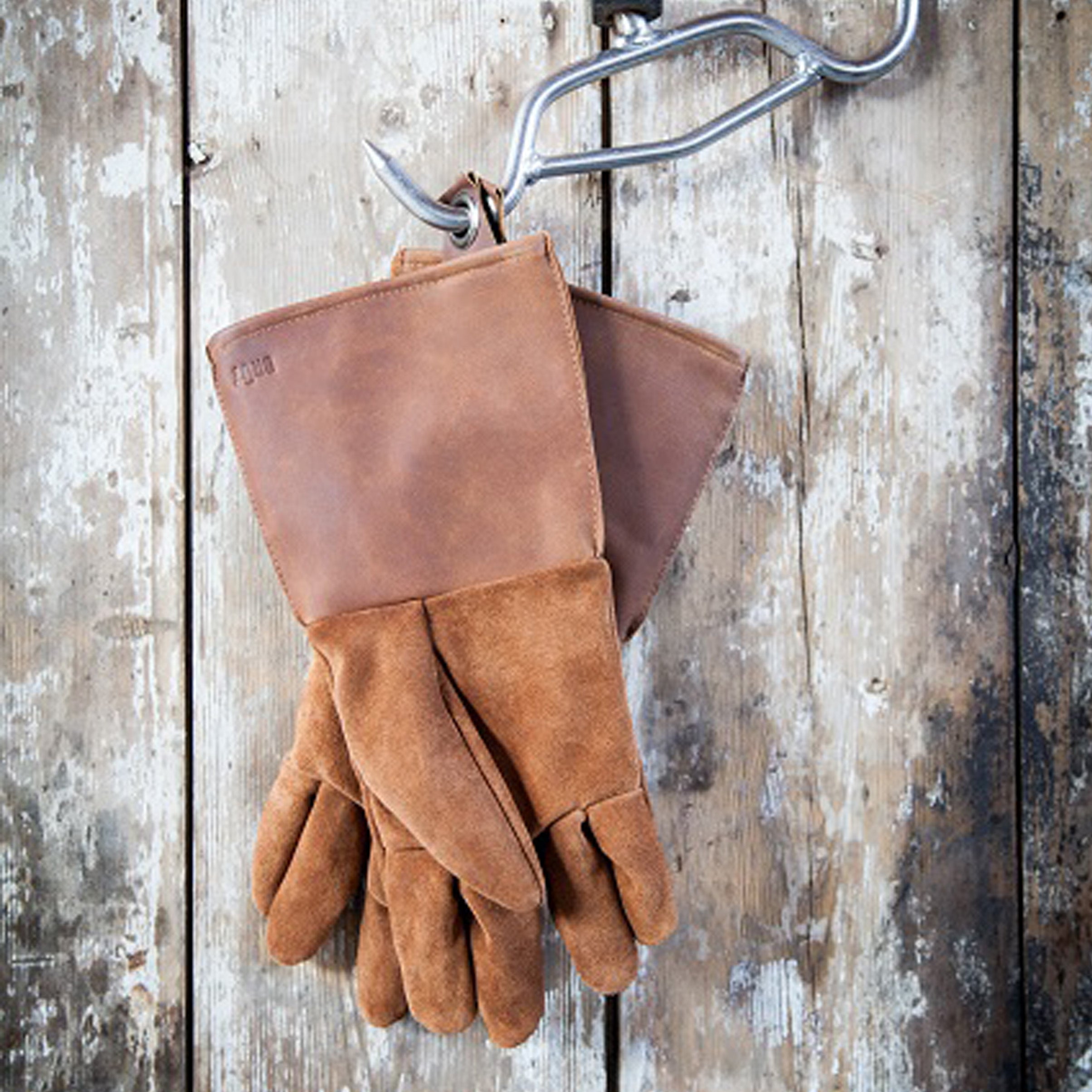 Brut Leather Cooking BBQ gloves
