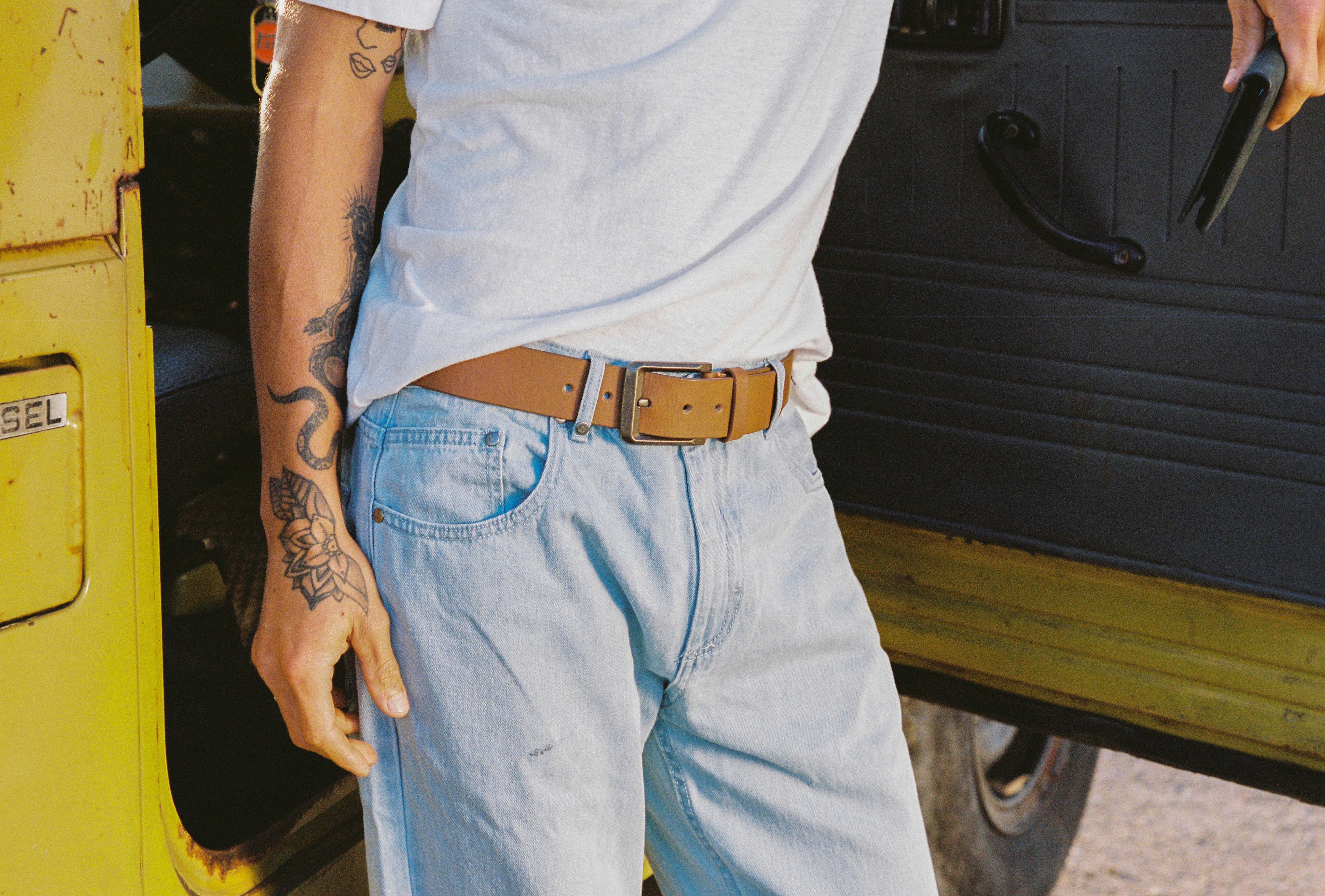 Stitch and Hide Brodie Belt Tan