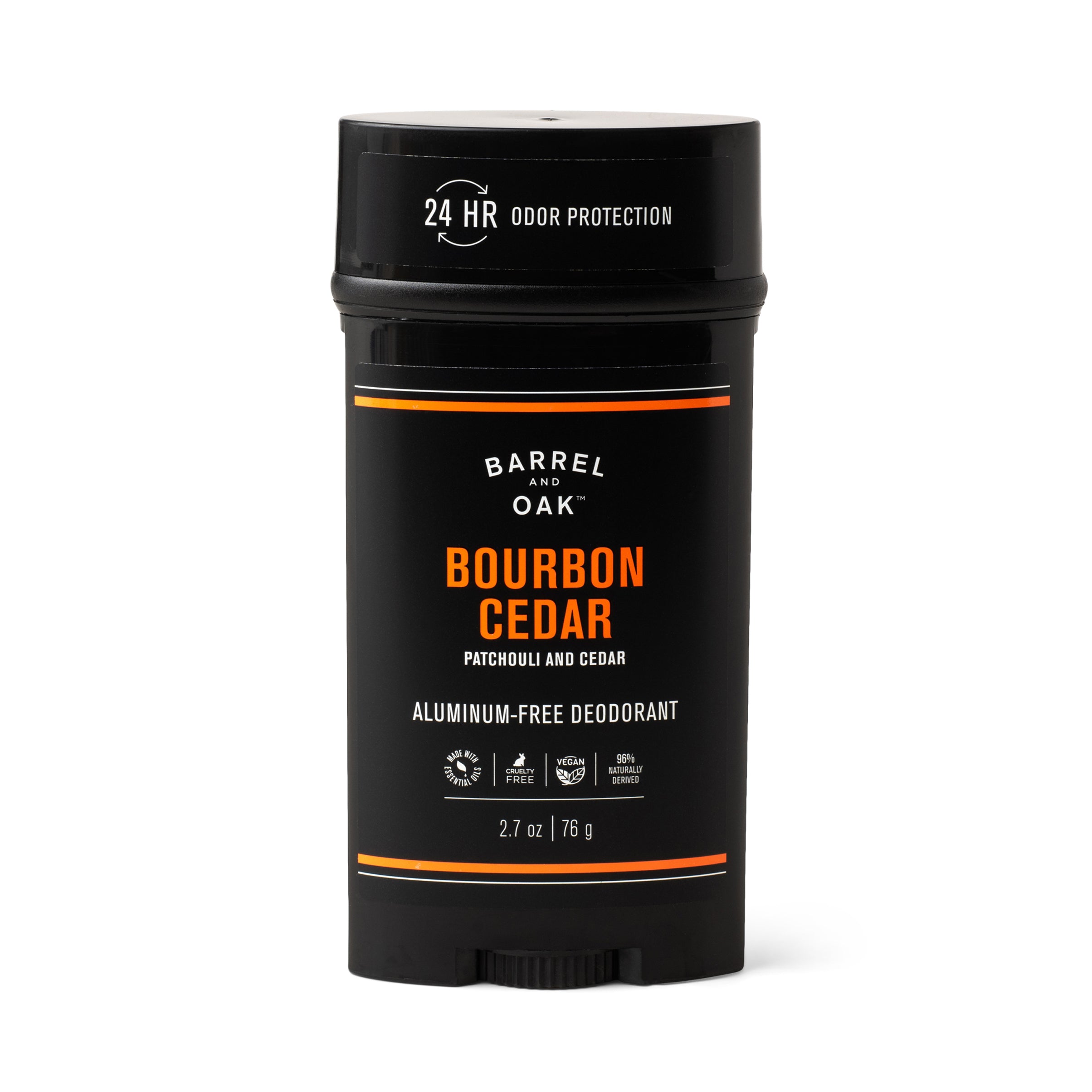 Barrel and Oak Bourbon Cedar Deodorant