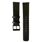Benach Black leather strap