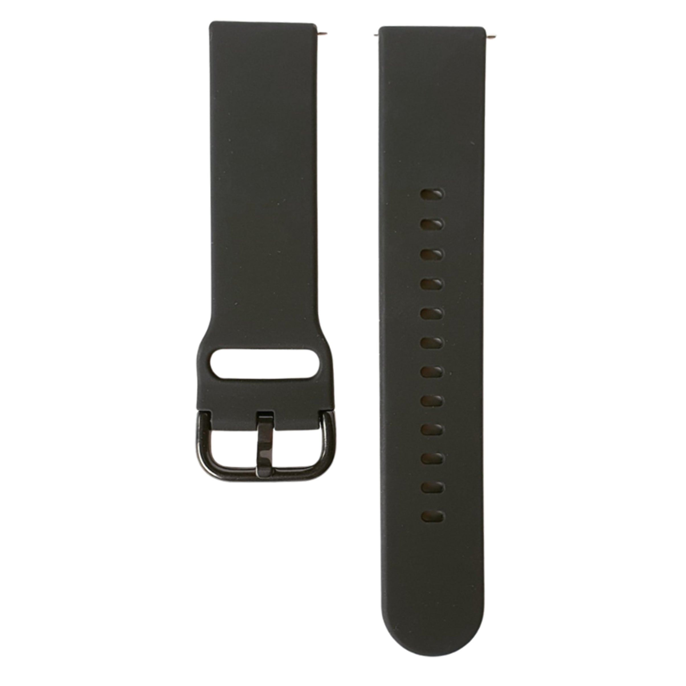Benach Black Silicone strap