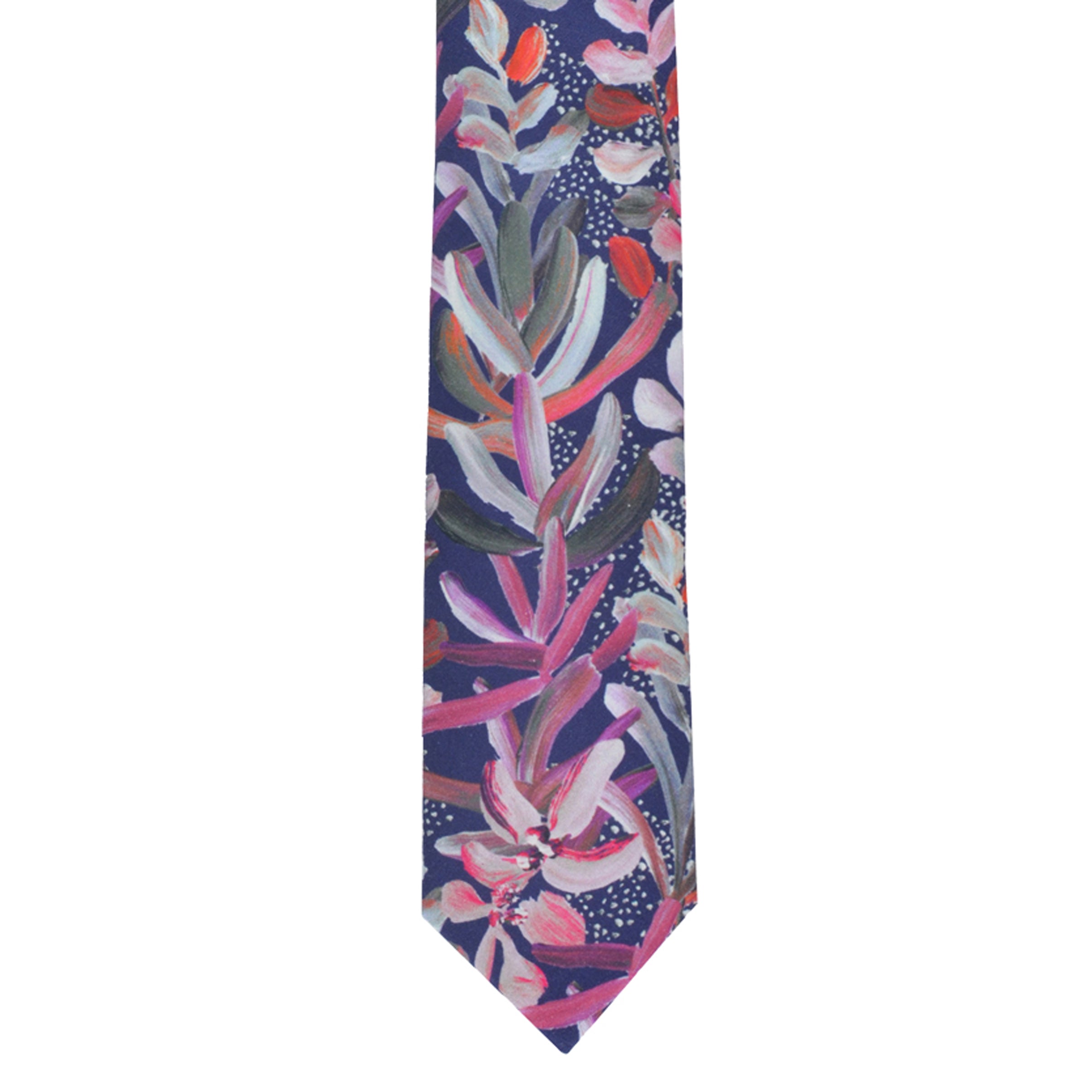 Peggy and Finn Protea Navy Tie — Superbloom