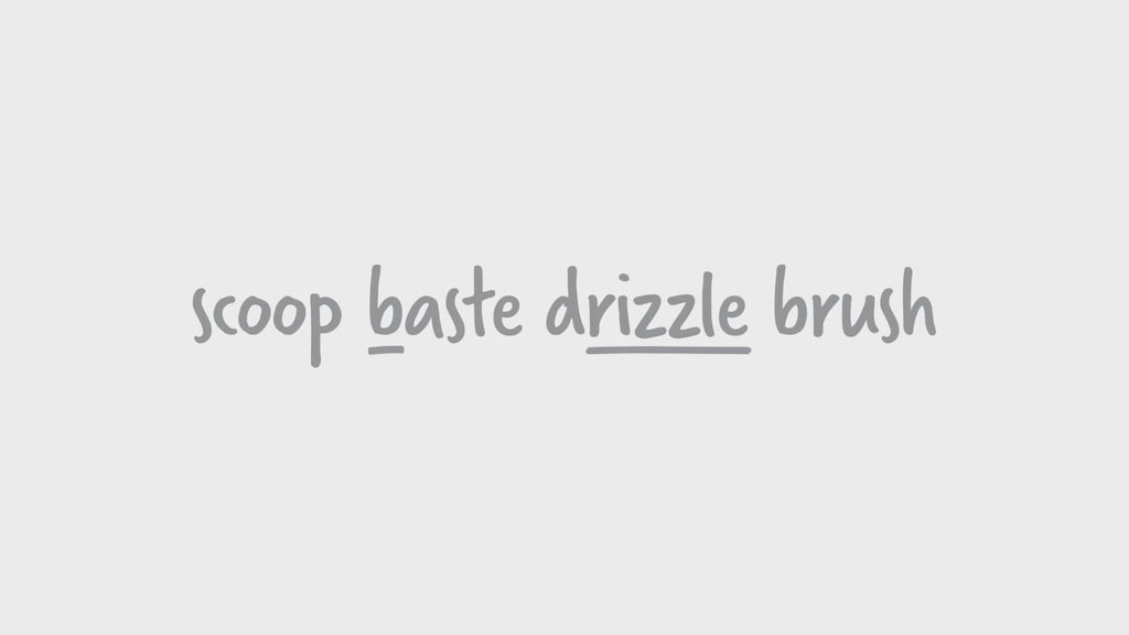 Dreamfarm Brizzle basting brush black