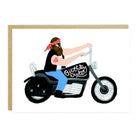 Birthday Biker Dude Card