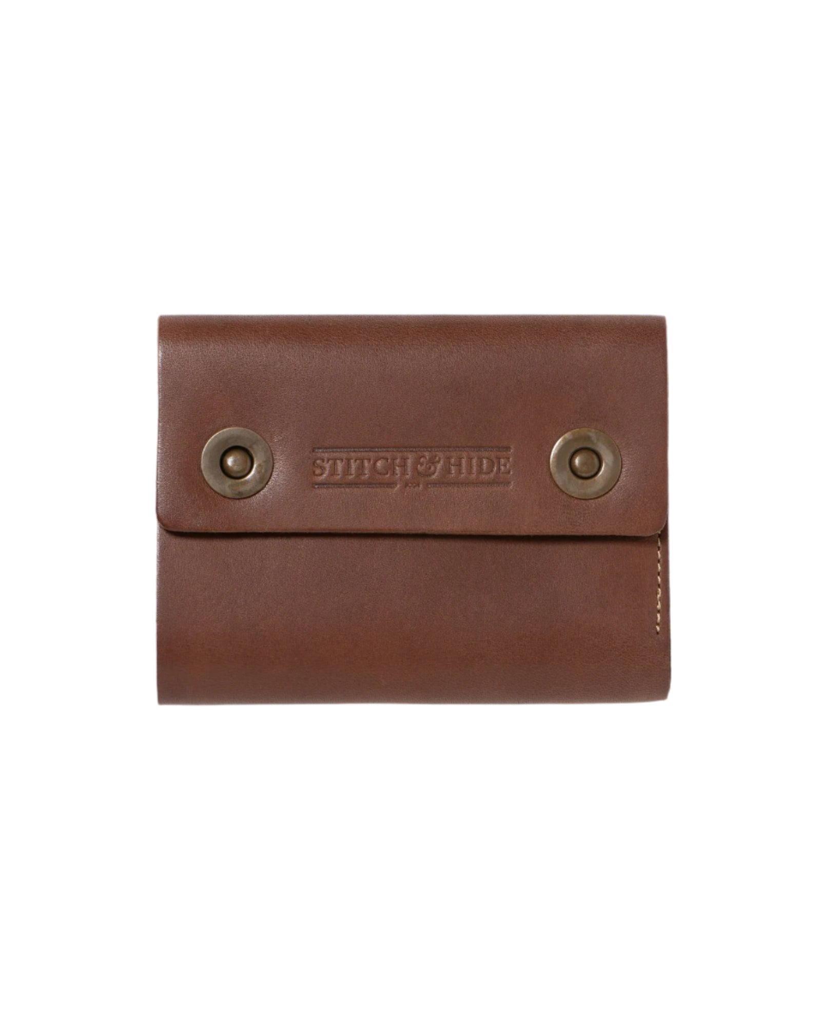 Stitch & Hide 2Button Wallet