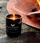 Samson & Bronc Candle - By the Campfire